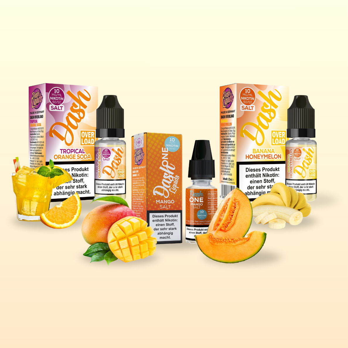 Dash One & Overload Salt: Tropical Bundle