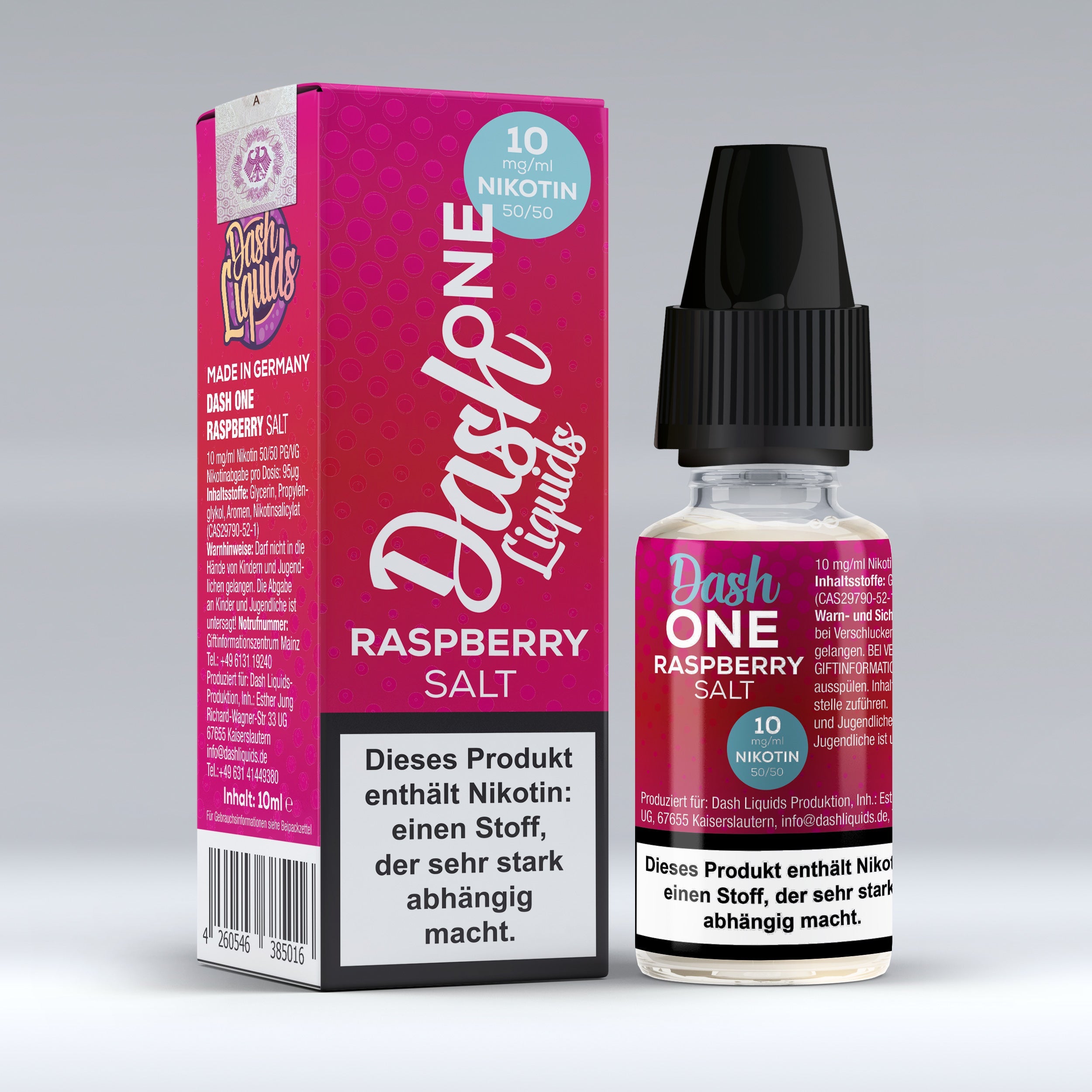 Dash One Salt Raspberry