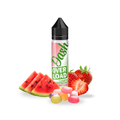 Dash Overload Watermelon Strawberry Candy Liquid – Süß-fruchtiges E-Liquid mit dem Geschmack von Wassermelone, Erdbeere und einer feinen Candy-Note. Saftig, aromatisch und angenehm süß – perfekt für Fans verspielter Fruchtaromen. Produktflasche vor hellem Hintergrund, ideal für die Präsentation im Onlineshop.